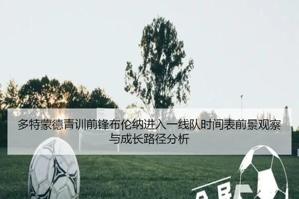 多特蒙德青训前锋布伦纳进入一线队时间表前景观察与成长路径分析